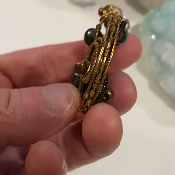 🇨🇦Steampunk Wire Wrapped Pendant - Picture 4 of 4